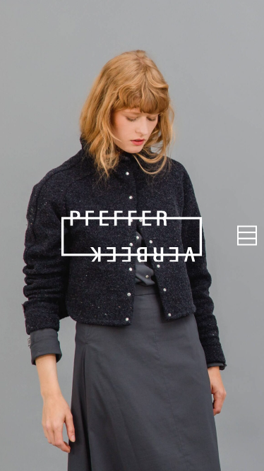 Pfeffer/Verbeek Webdesign Mobile Navigation