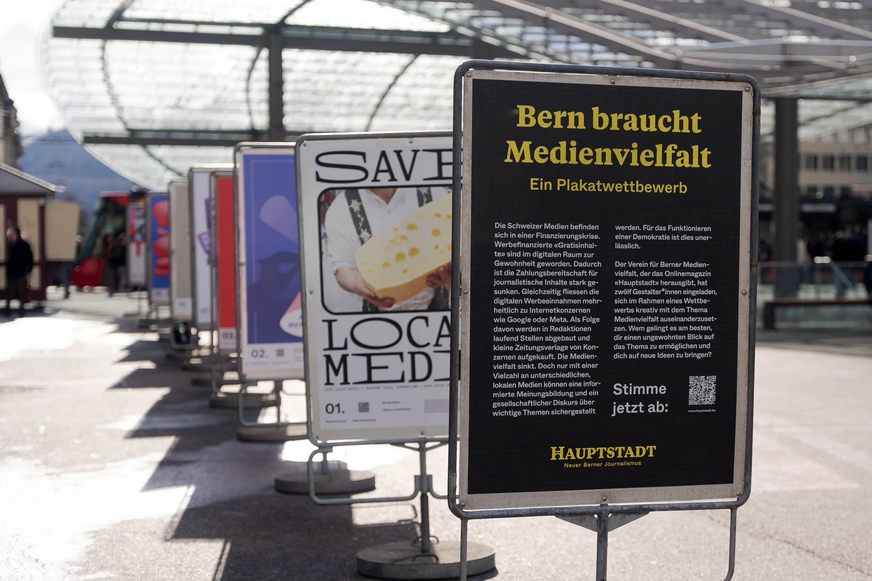 Plakat Medienvielfalt